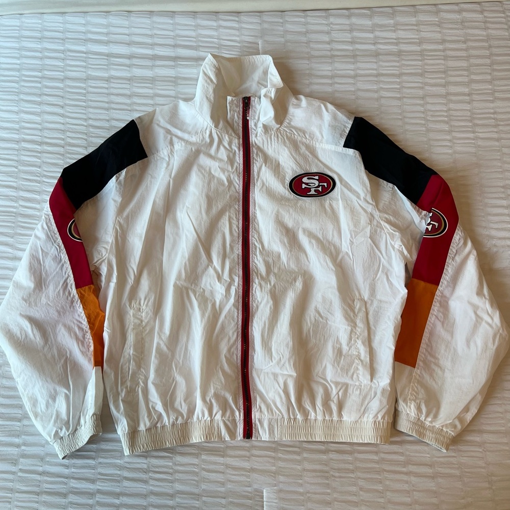 NFL San Francisco 49er’s Track Suit Jacket